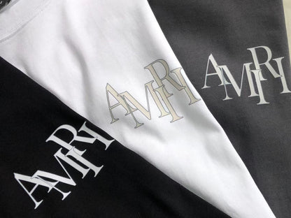 Camiseta AMIRI Monogram Oversized Back Logo