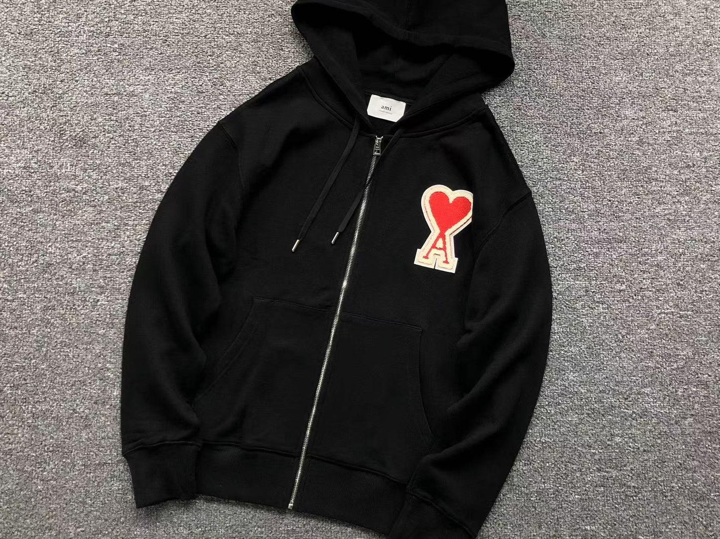 Moletom AMI Paris Ami de Cœur Hoodie Big Heart