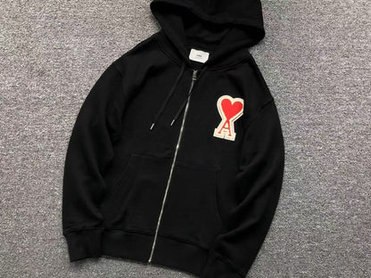 Moletom AMI Paris Ami de Cœur Hoodie Big Heart