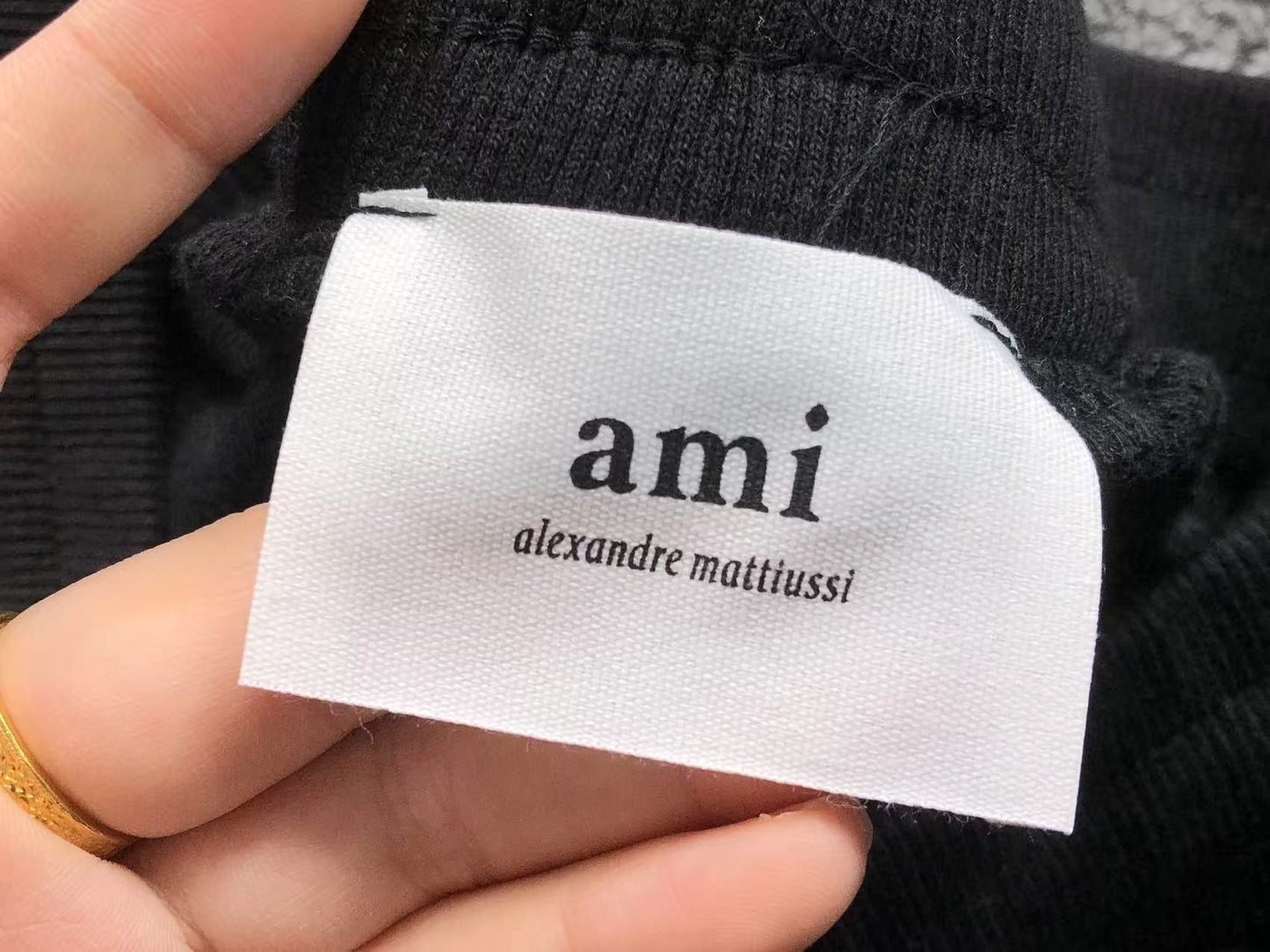 Calça Jogger AMI Paris Essential Moletom
