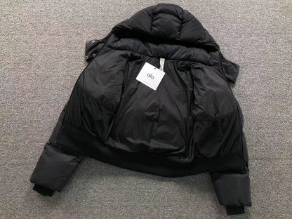 Jaqueta ALO puffer com capuz Feminino