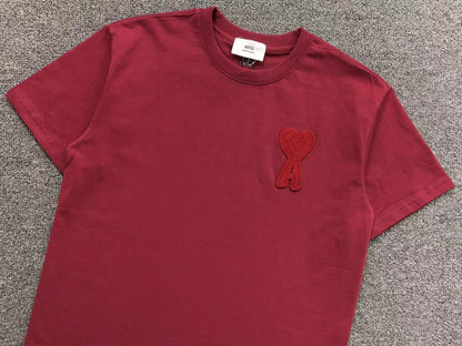 Camiseta AMI Paris Big Heart Patch Classic