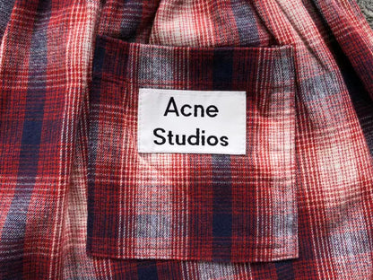 Conjunto Acne Studios Flannel Checkered set