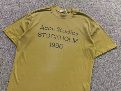 Camiseta Acne Studios Stockholm 1996 Vintage Logo