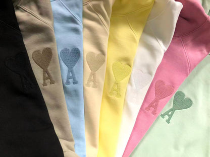 Moletom AMI Paris Ami de Cœur Crewneck