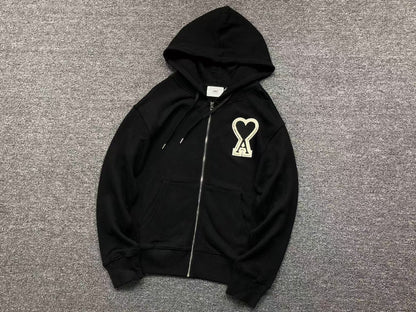 Moletom AMI Paris Ami de Cœur Hoodie Big Heart