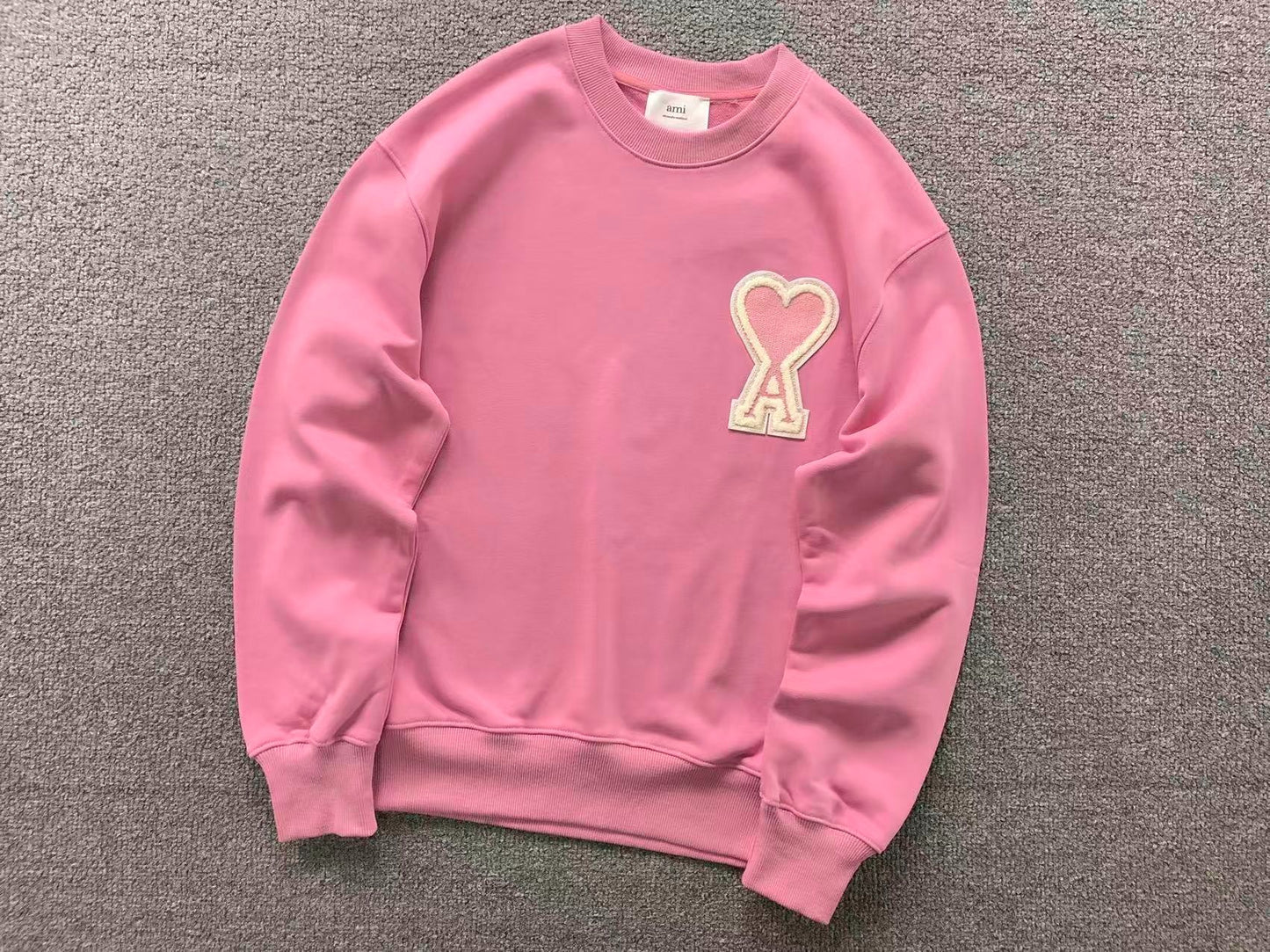 Moletom AMI Paris Ami de Cœur Crewneck Big Heart
