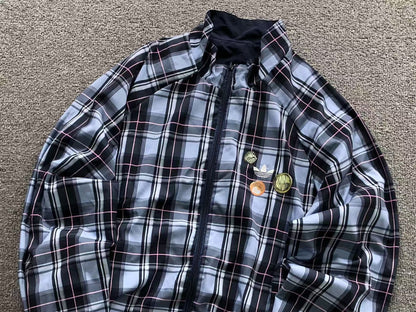 Jaqueta Adidas Reversible Plaid Track Jacket