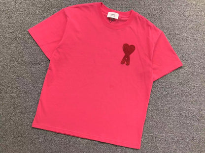 Camiseta AMI Paris Big Heart Patch Classic