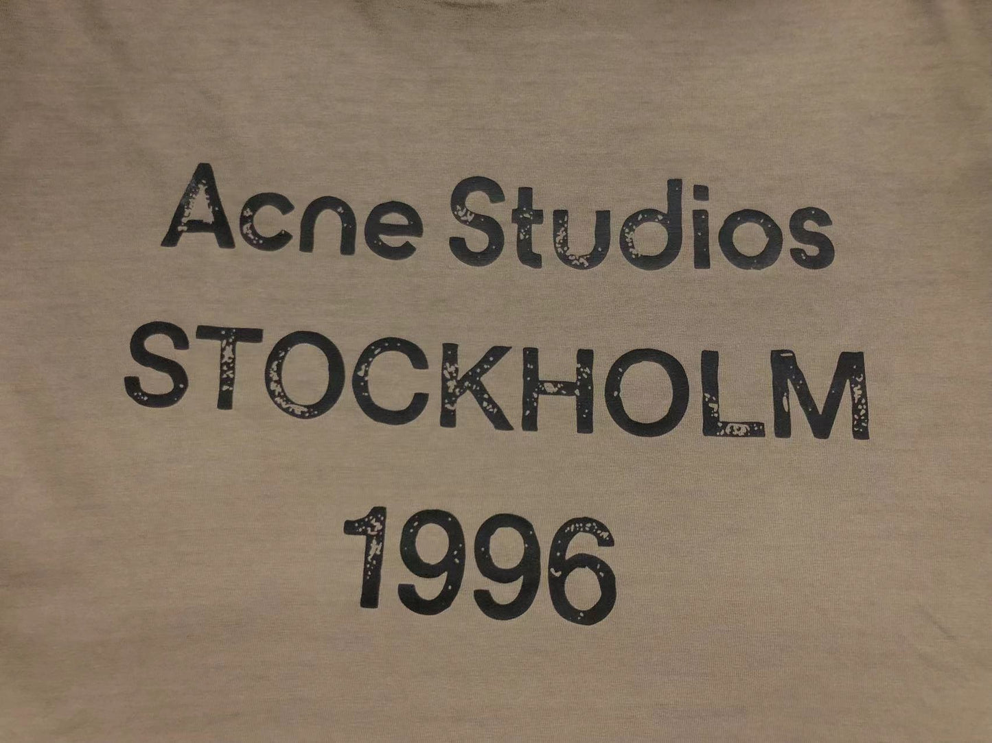 Camiseta Acne Studios Pastel Edition Tee