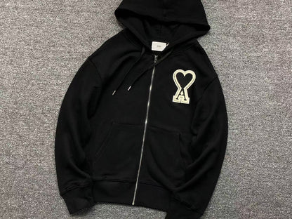 Moletom AMI Paris Ami de Cœur Hoodie Big Heart
