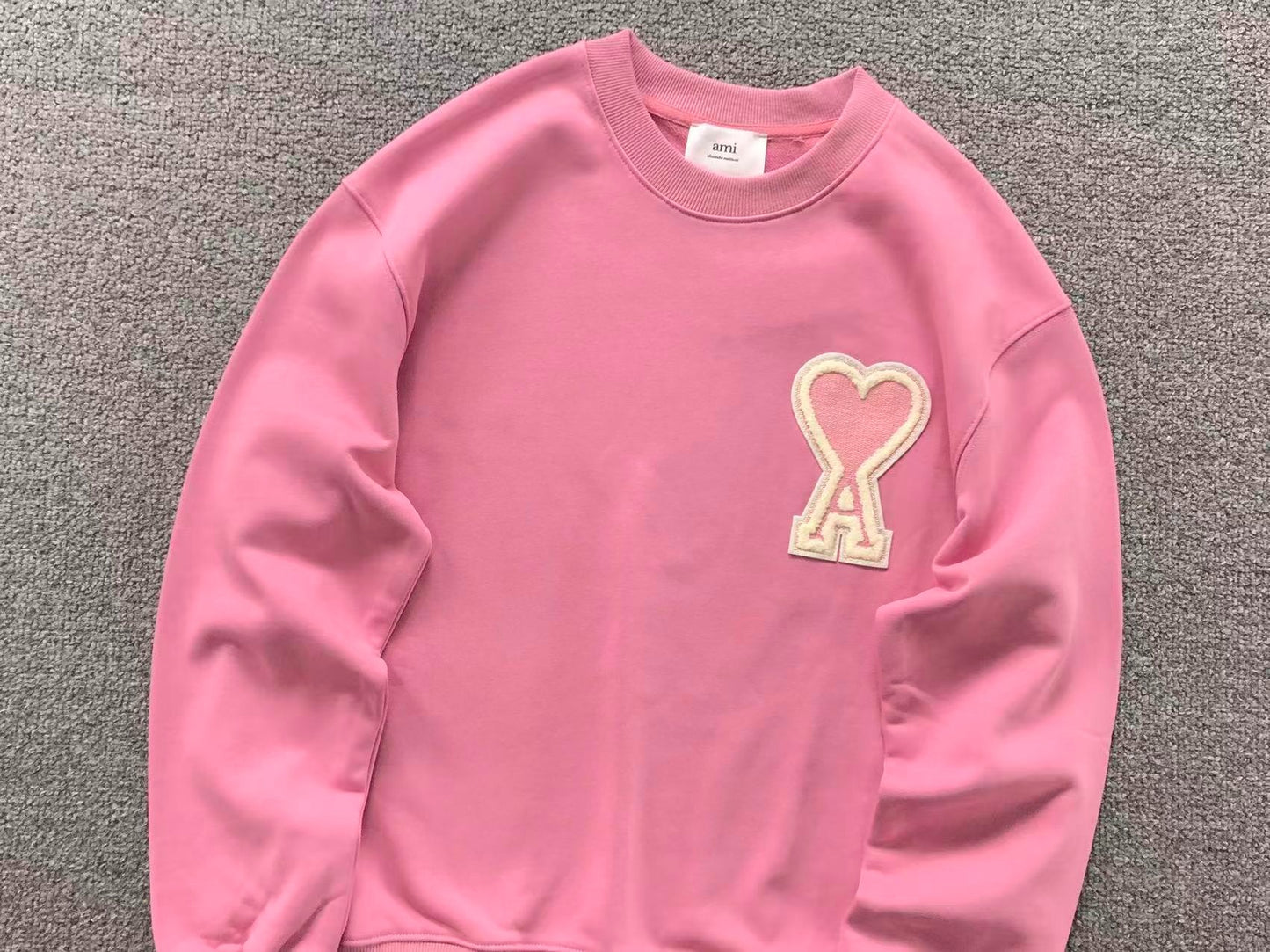 Moletom AMI Paris Ami de Cœur Crewneck Big Heart