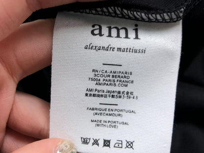 Camiseta AMI Paris Big Heart Embroidered