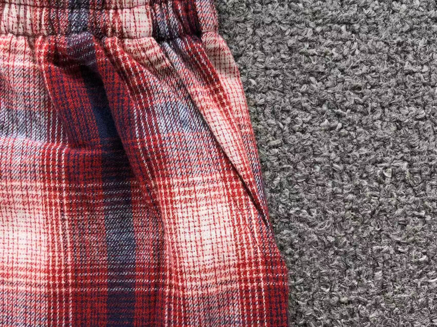 Conjunto Acne Studios Flannel Checkered set