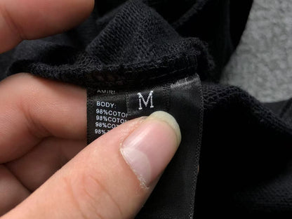 Moletom AMIRI Embossed Back Logo Hoodie