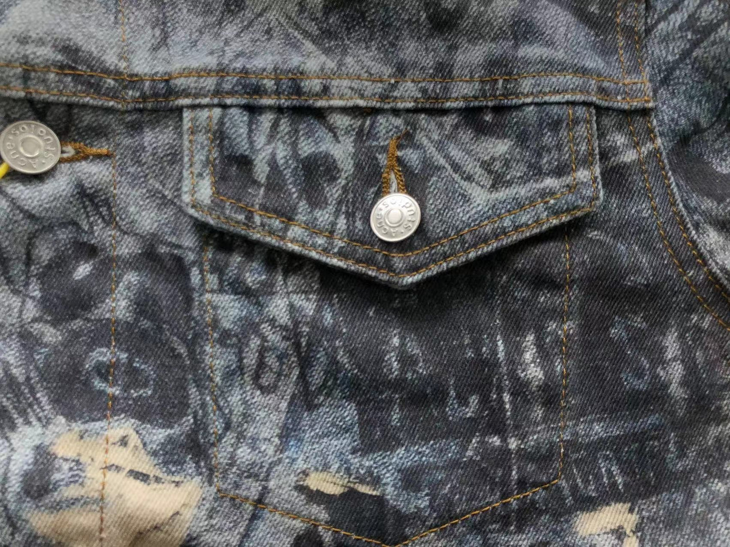 Conjunto Acne Studios Burnout Punk Denim