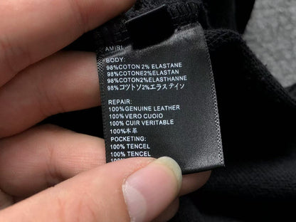 Moletom AMIRI Embossed Back Logo Hoodie