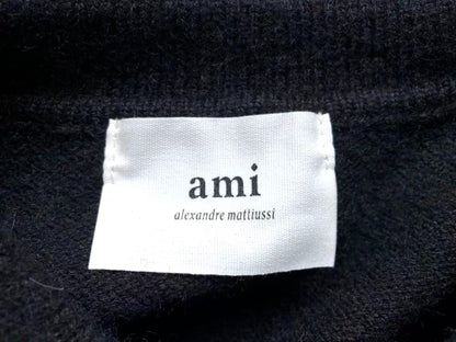 Suéter Polo AMI Paris Coração Dourado