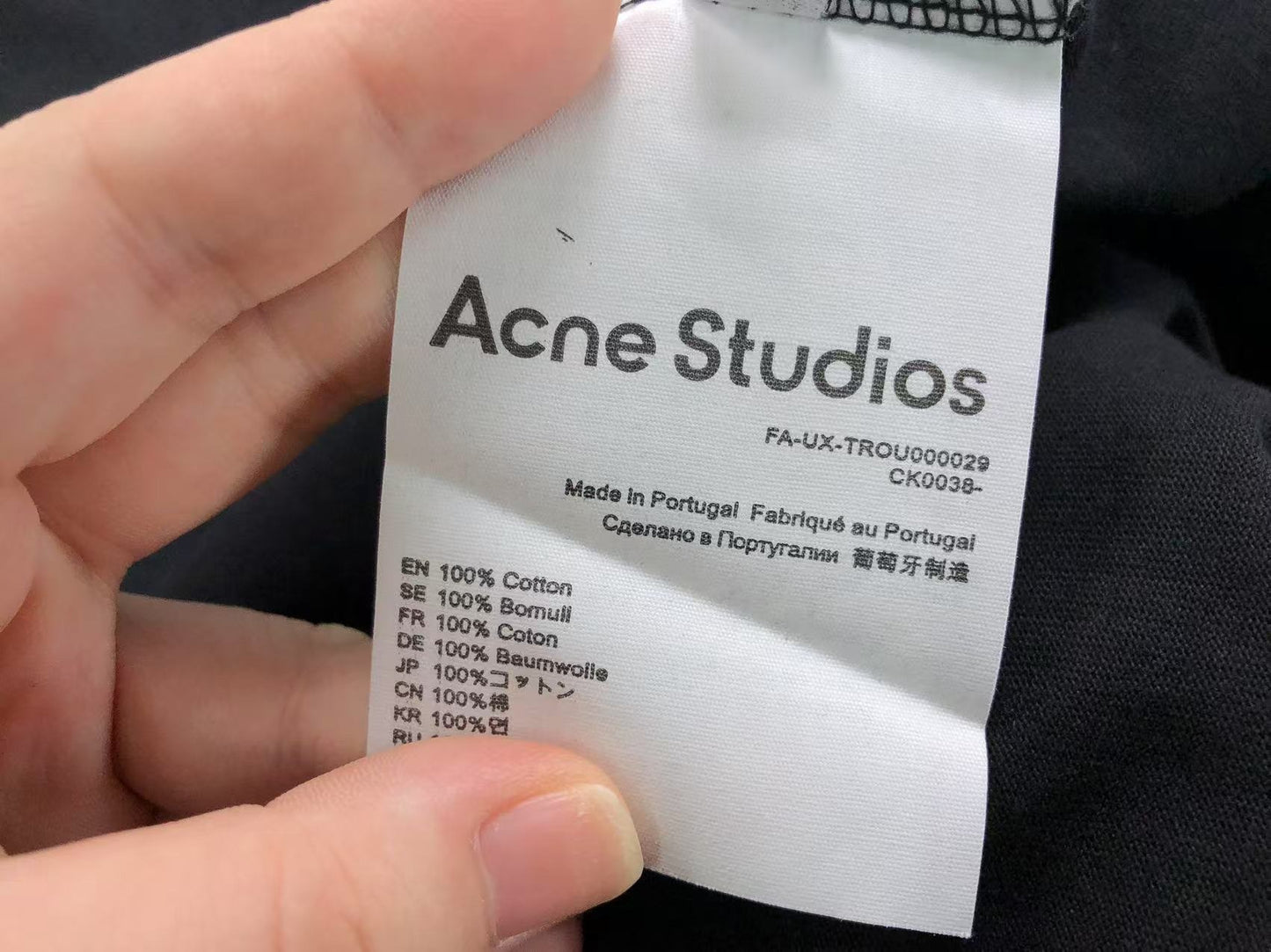 Camiseta Acne Studios Scandinavian Core