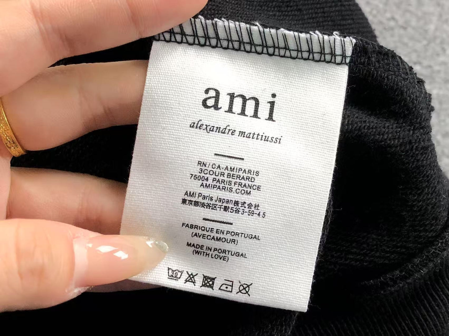 Moletom AMI Paris Ami de Cœur Hoodie