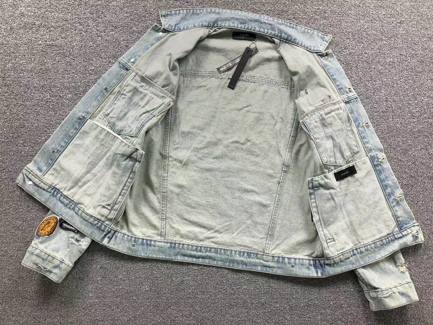 Jaqueta AMIRI Flying Horse Denim