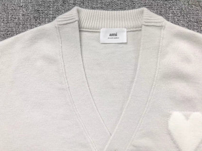 Suéter Cardigan AMI Paris