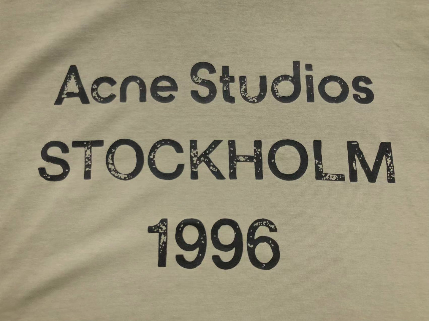 Camiseta Acne Studios Pastel Edition Tee
