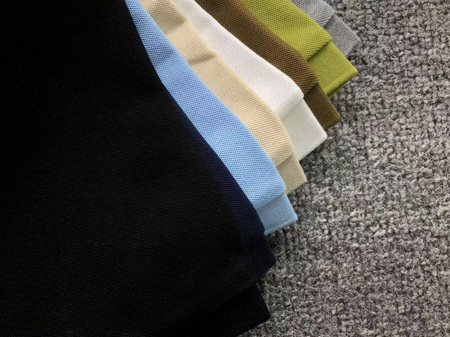 Camiseta Polo AMI Paris Piquet Logo Coração
