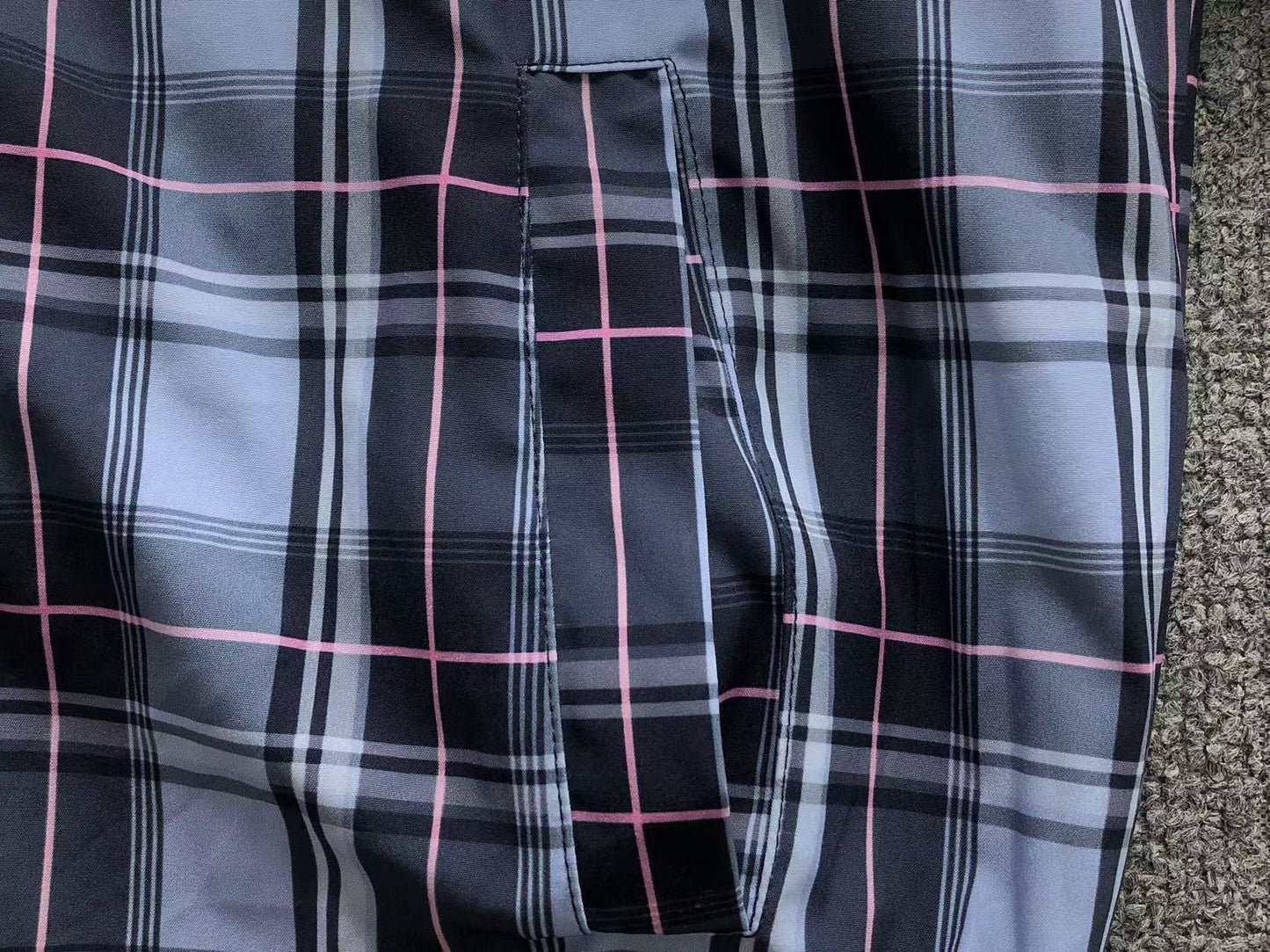 Jaqueta Adidas Reversible Plaid Track Jacket