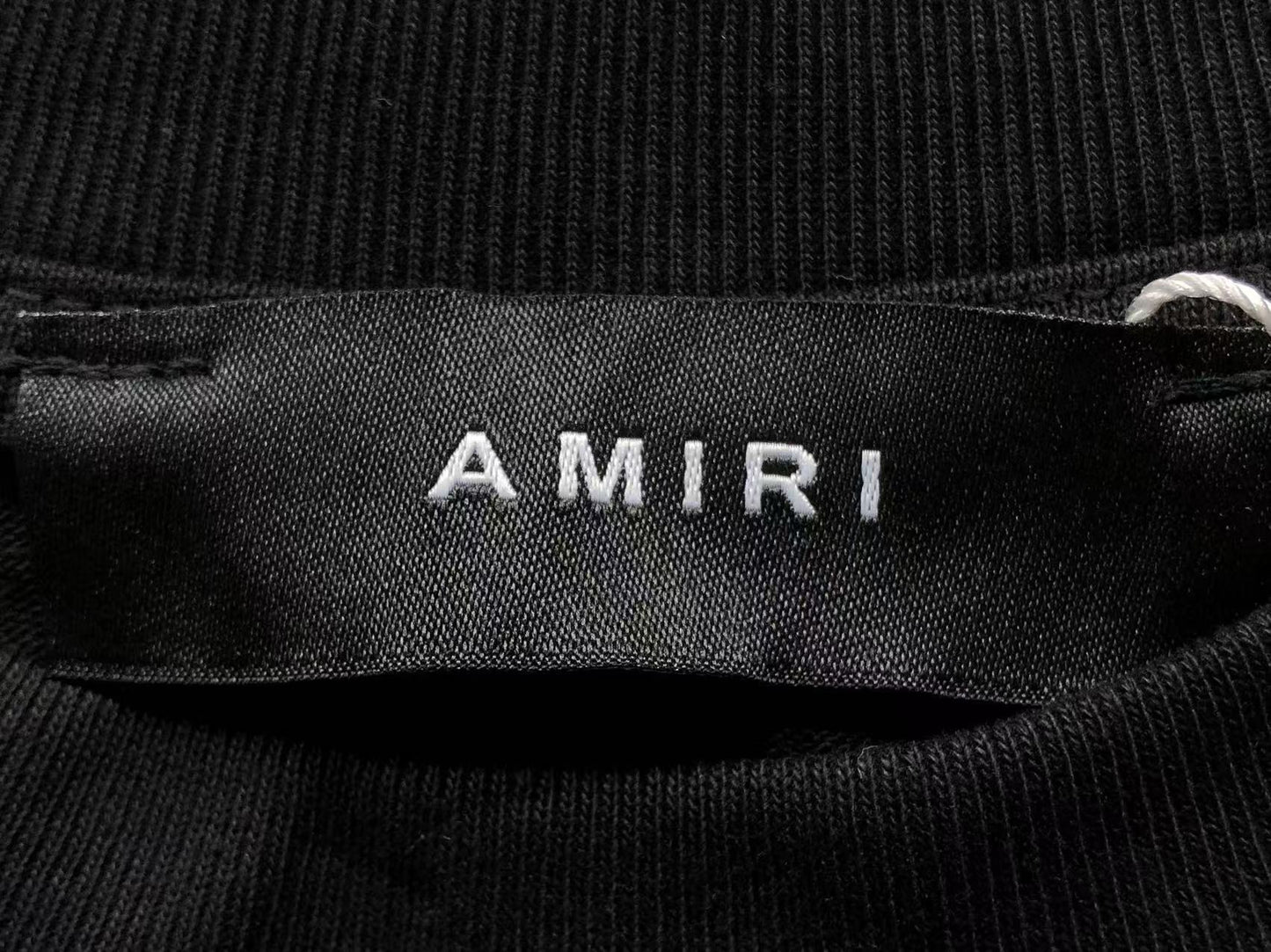 Camiseta AMIRI Monogram Oversized Back Logo