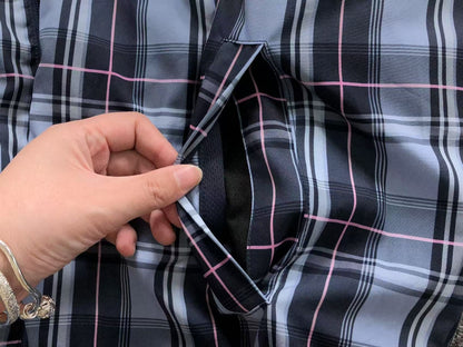 Jaqueta Adidas Reversible Plaid Track Jacket