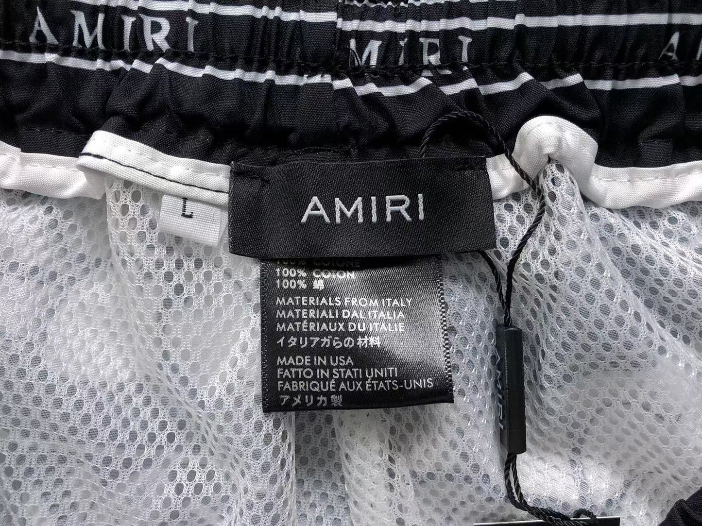 Conjunto AMIRI Monochrome Garden