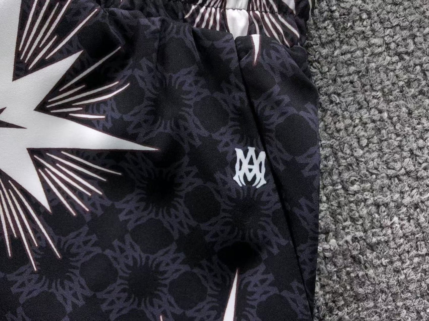 Conjunto AMIRI Starburst Noir