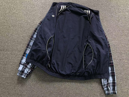 Jaqueta Adidas Reversible Plaid Track Jacket