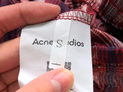 Conjunto Acne Studios Flannel Checkered set