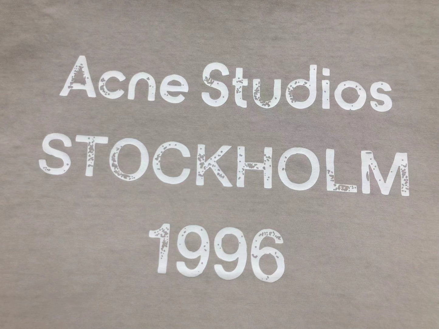 Camiseta Acne Studios Pastel Edition Tee