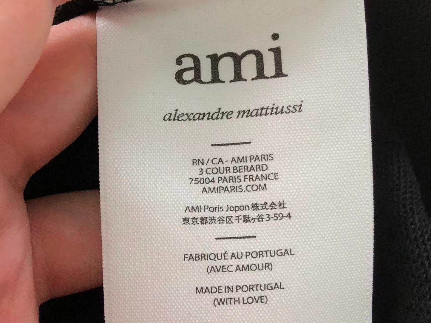 Moletom AMI Paris Ami de Cœur Crewneck