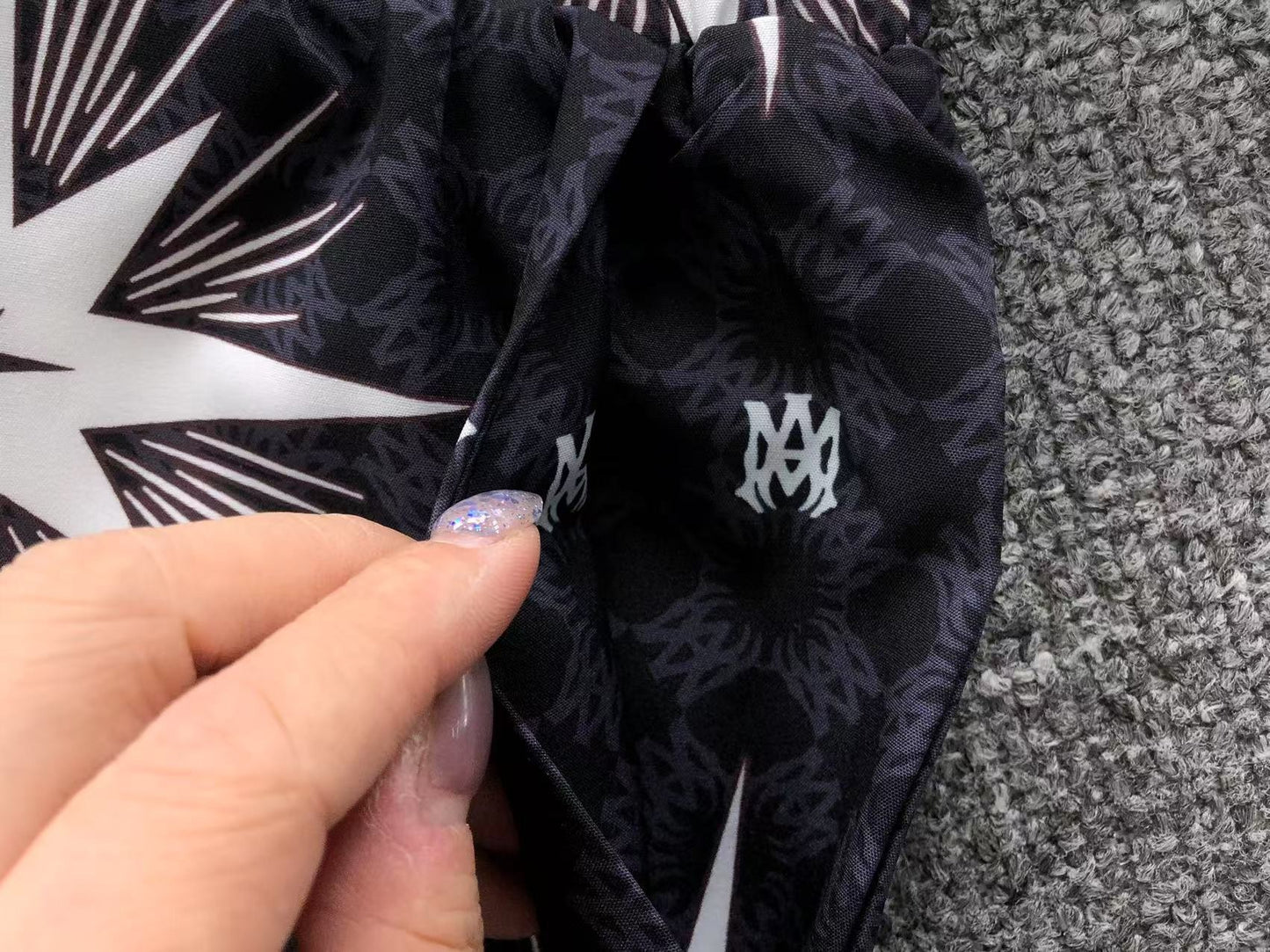 Conjunto AMIRI Starburst Noir