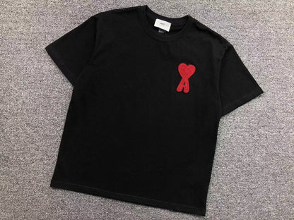 Camiseta AMI Paris Big Heart Patch Classic