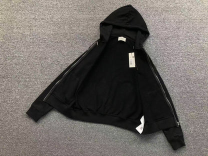 Moletom AMI Paris Hoodie com Zíper