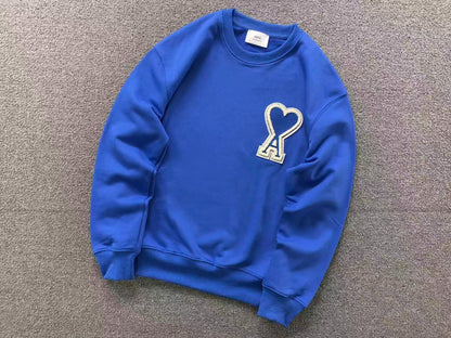 Moletom AMI Paris Ami de Cœur Crewneck Big Heart