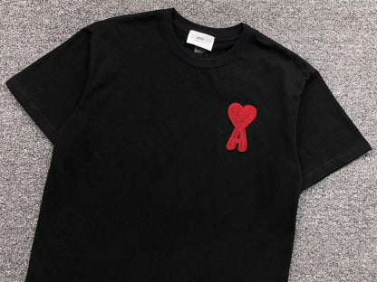Camiseta AMI Paris Big Heart Patch Classic