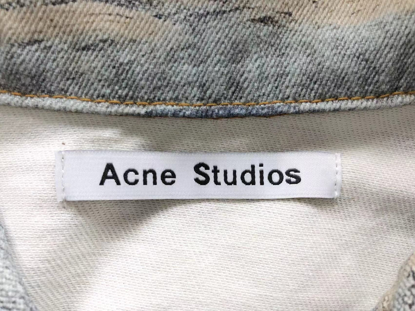 Conjunto Acne Studios Burnout Punk Denim