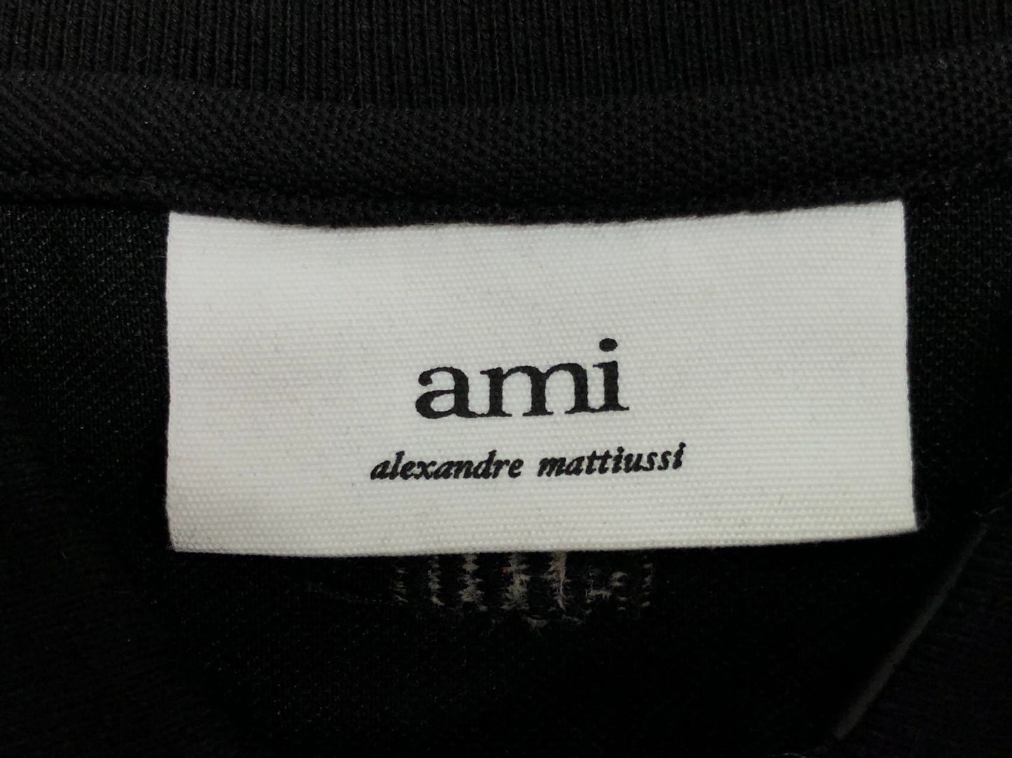 Camisa Polo AMI Paris Mini Heart Logo Classic