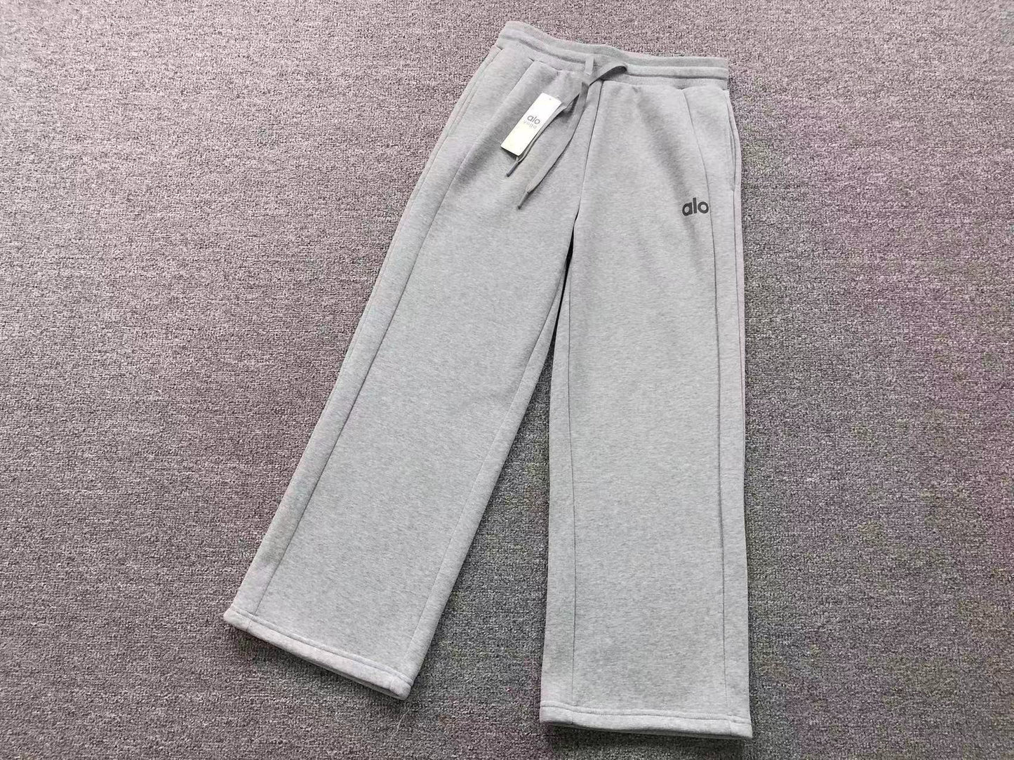 Conjunto Alo Moletom Jogger Half Zip Feminino