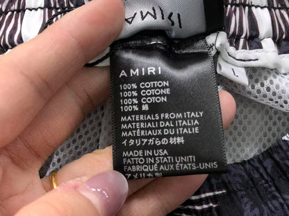 Conjunto AMIRI Starburst Noir