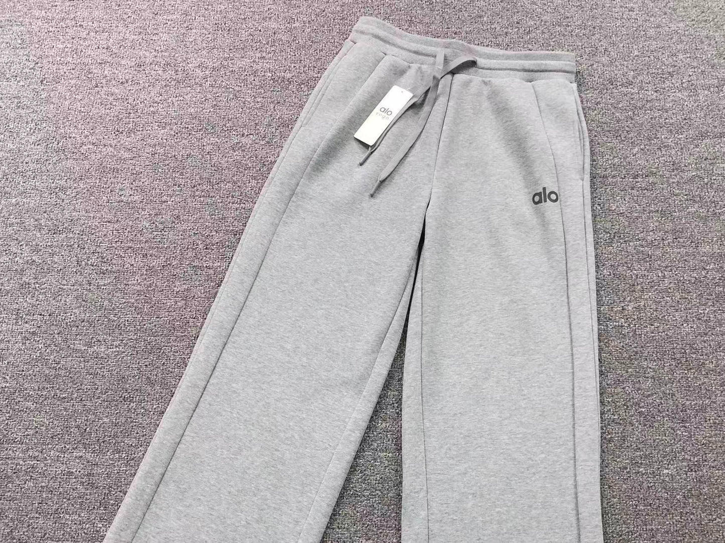 Conjunto Alo Moletom Jogger Half Zip Feminino