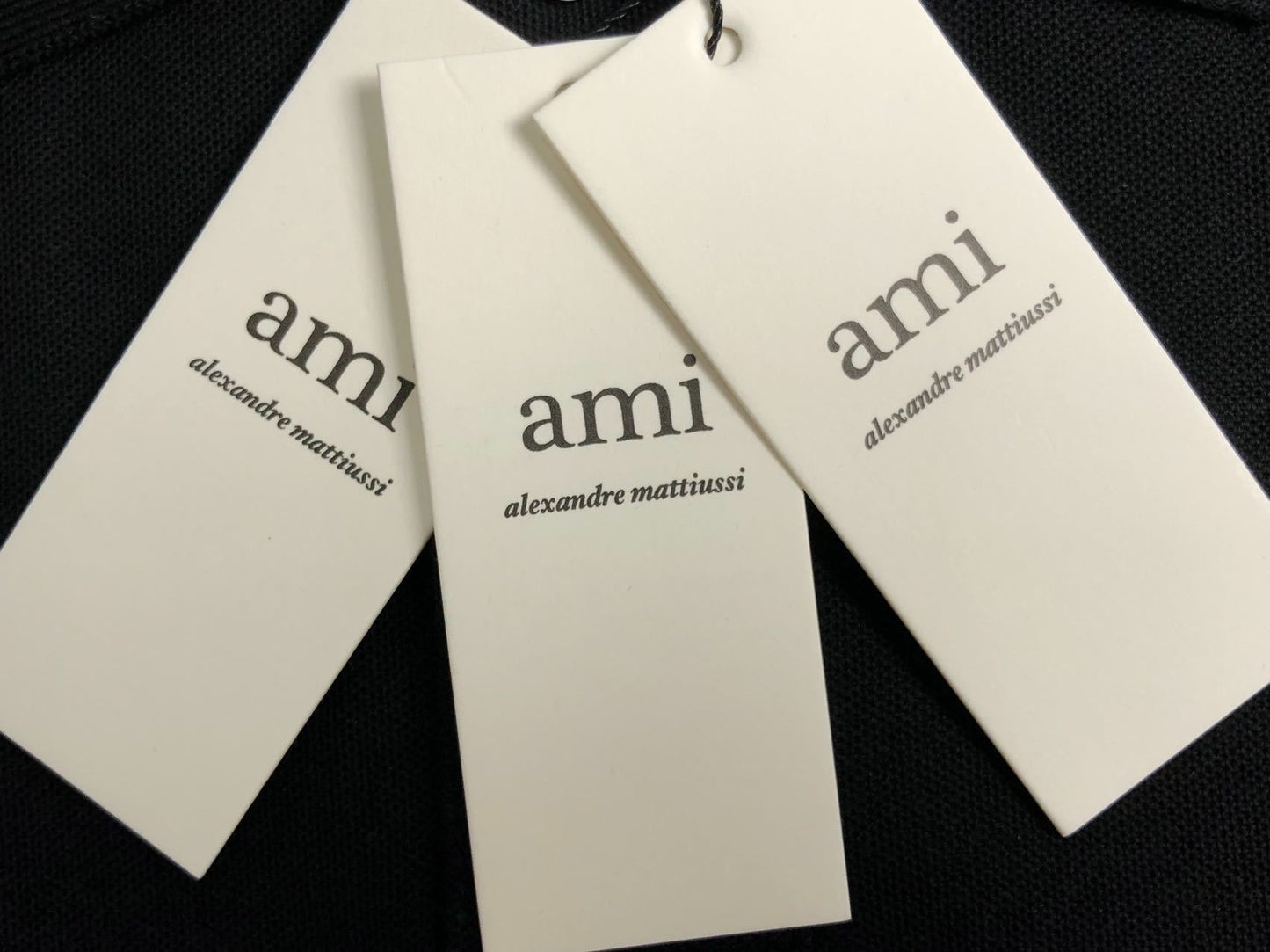 Camisa Polo AMI Paris Mini Heart Logo Classic