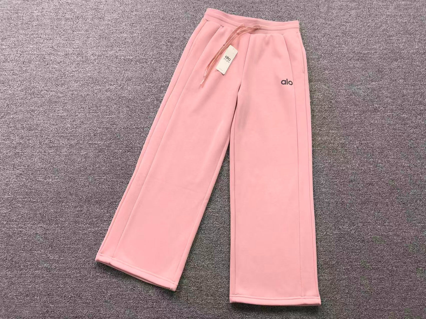 Conjunto Alo Moletom Jogger Half Zip Feminino