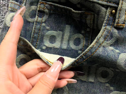 Conjunto Alo Jeans Logo All Over